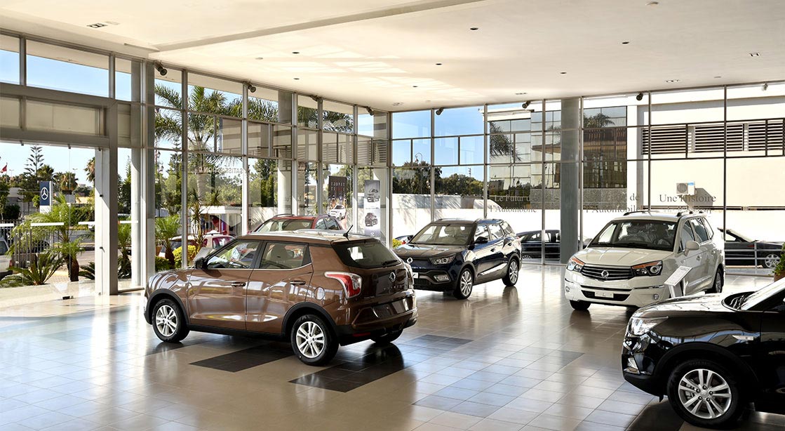 Showroom Ssangyong Auto Nejma Rabat